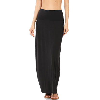 Relaxed Fit Maxi Skirt