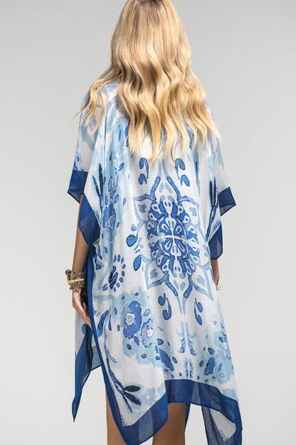 Blue Lagoon Kimono