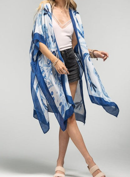 Blue Lagoon Kimono